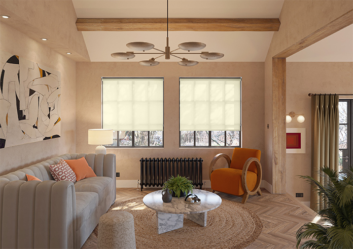 Trapani, Ecru - Twist&Fit Roller Blind - Image 8